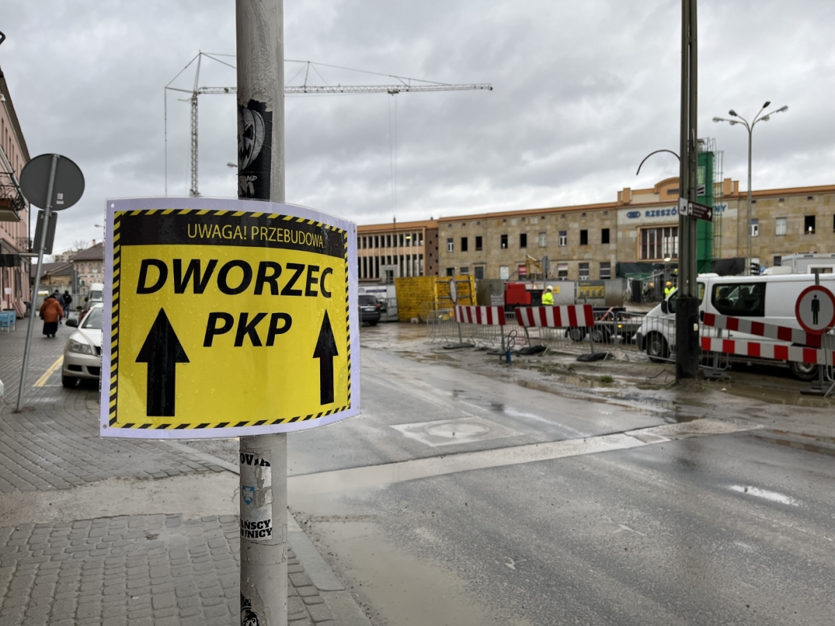 Budowa Rzeszowskiego Centrum Komunikacyjnego [styczeń 2023]